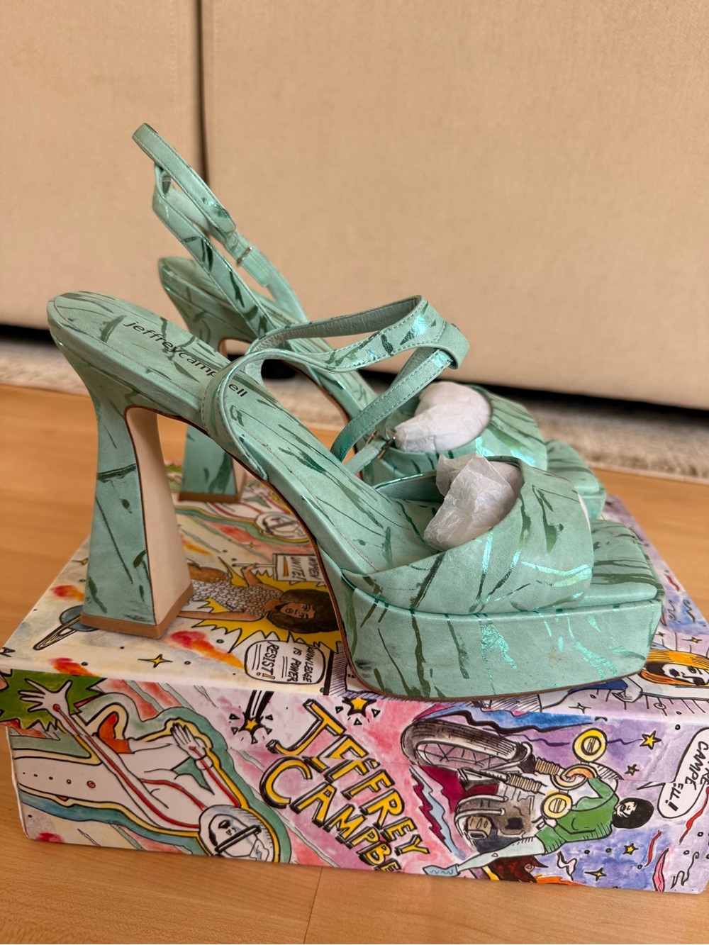Jeffrey Campbell - Grooving Platform Heels